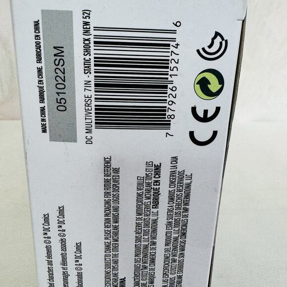 McFarlane DC Multiverse‎ New 52 Static Shock 7” Action Figure Brand New - Picture 7 of 7